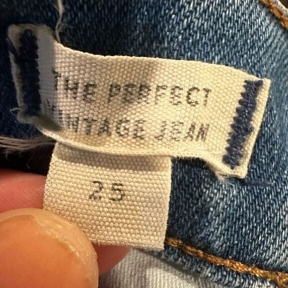 Madewell the perfect vintage Jean raw hem edition - Picture 4 of 7